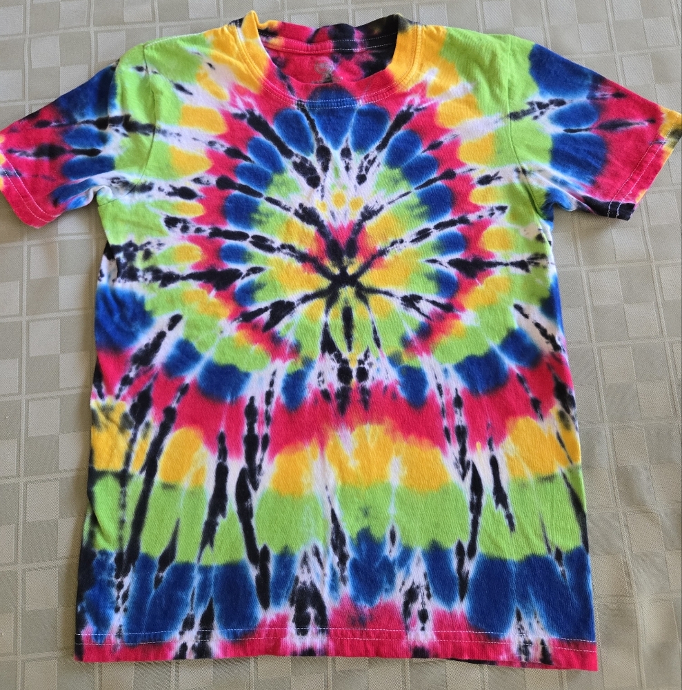 Vibrant Tie-Dye Kids T-Shirt
